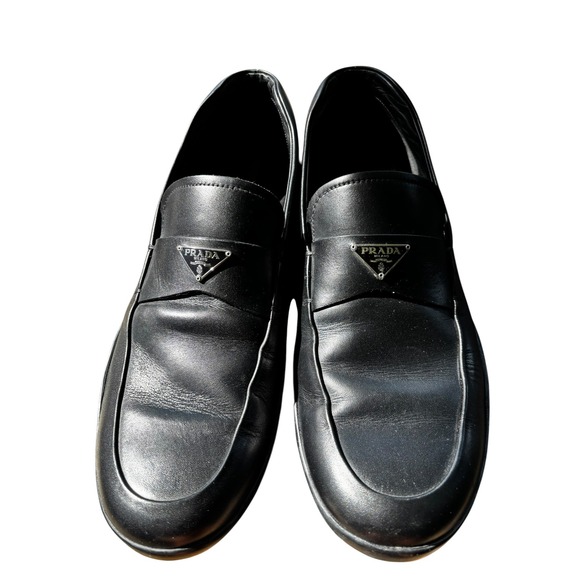 Vintage Y2K Prada Linea Rossa Leather Loafers Shoes 4D 1029 7.5 UK/8.5 US Box main image 9